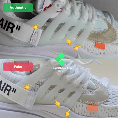 nike off white white presto real vs fake|Nike Air Presto Off.